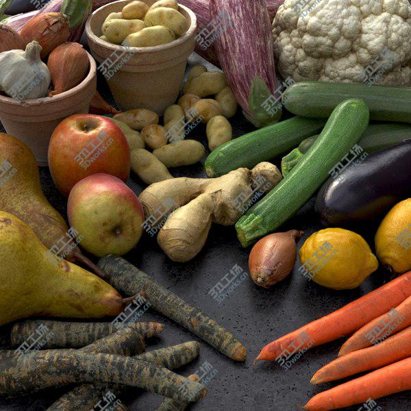 images/goods_img/20210312/Photoreal Vegetables with scene/1.jpg